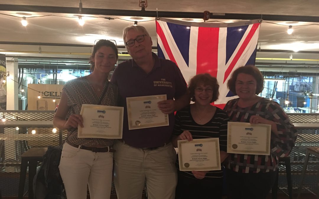 Norfolk County, England Hosts a Succesful British Trivia Night
