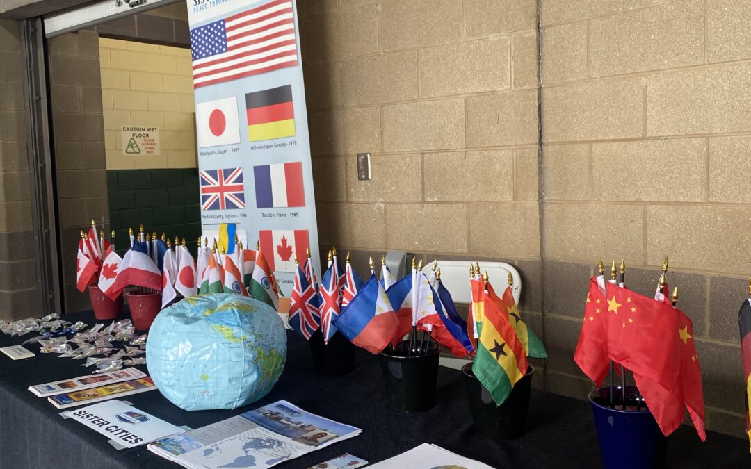 Norfolk Sister City Association Takes a Table at Community Connect